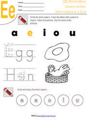 short-vowel-e-worksheet